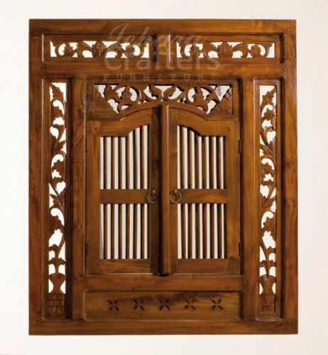 Teak Carving Mirror TIMR018